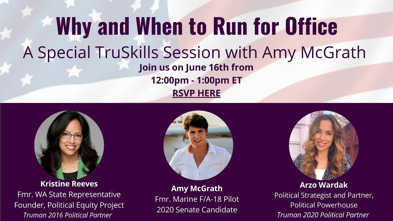 Why and When to Run for Office A Special TruSkills Session with Amy